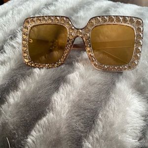 Rhinestone sunglasses